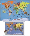The fabulous map of the world makes a spectacular teaching display and comes with a range of felt motifs to identify countries and inhabitants, animals and habitats, cities and famous landmarks etc.  Ages: 3+  Price: 294.95 inc. VAT